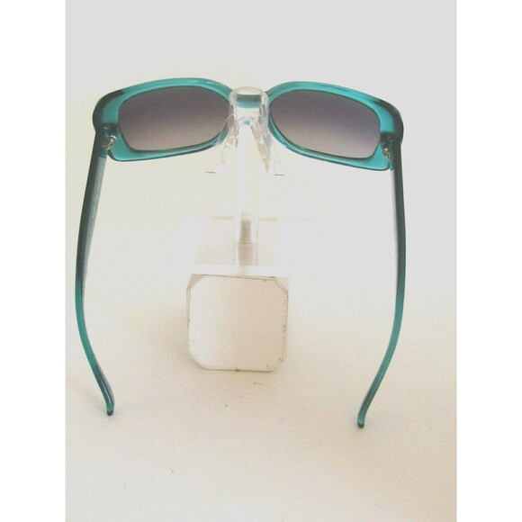 Women's Sunglasses Designer RALPH LAUREN LARGE AQUA FRAME FADE GREY LENS - Picture 9 of 13